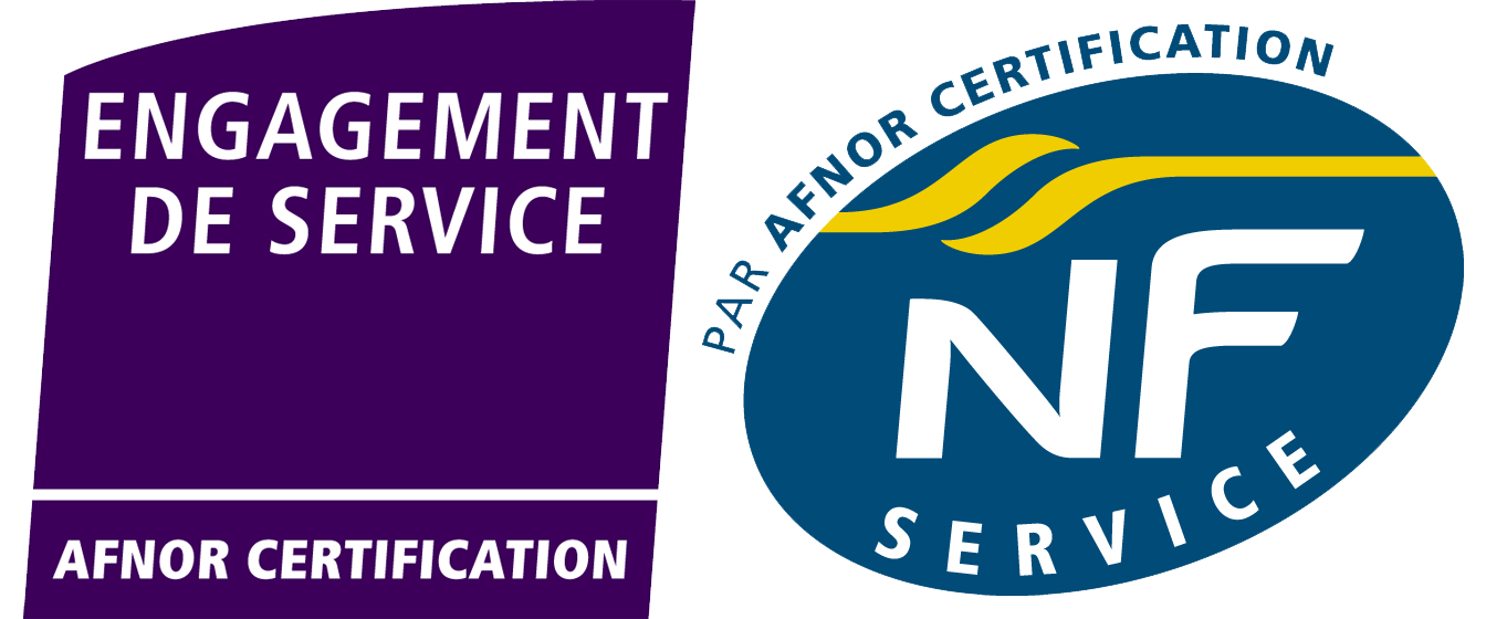 logo AFNOR certification, localisation de réseaux enterrés